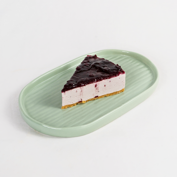 Blueberry Cheese Cake Slice