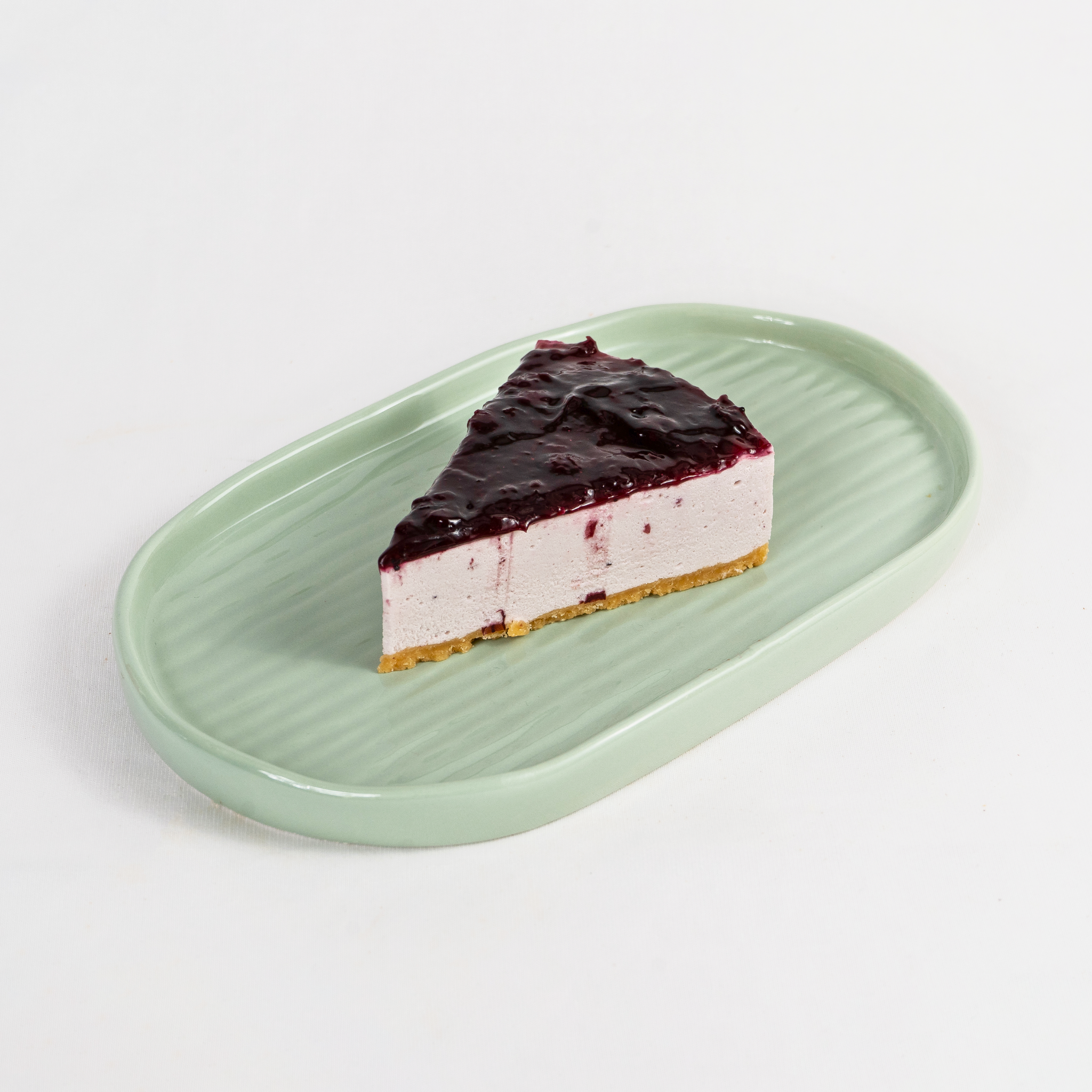 Blueberry Cheese Cake Slice